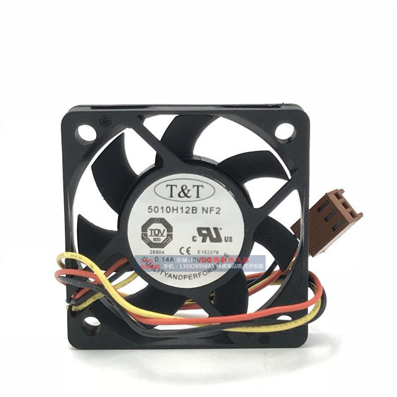原装现货T&T NF2 5010 0.14A 12V显卡南北桥散热风扇5CM