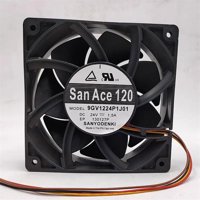 SanAce 24V 1.5A 12038 9GV1224P1J01 12厘米 变频器暴力风扇