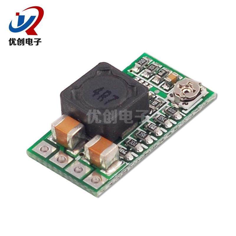 效率97.5% 迷你DC-DC可调降压模块 12/24V转5V3A 可固定电压输出