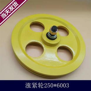 6003雙軸承 置限速器適用通力和三菱250 寧波申菱電梯漲緊輪裝