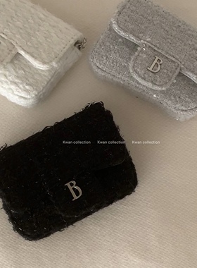 KWAN自制the barnn*t八奶小香风迷你单肩斜挎包女链条小方包新款