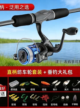 泛用路亚竿套装远投直柄枪柄鱼竿