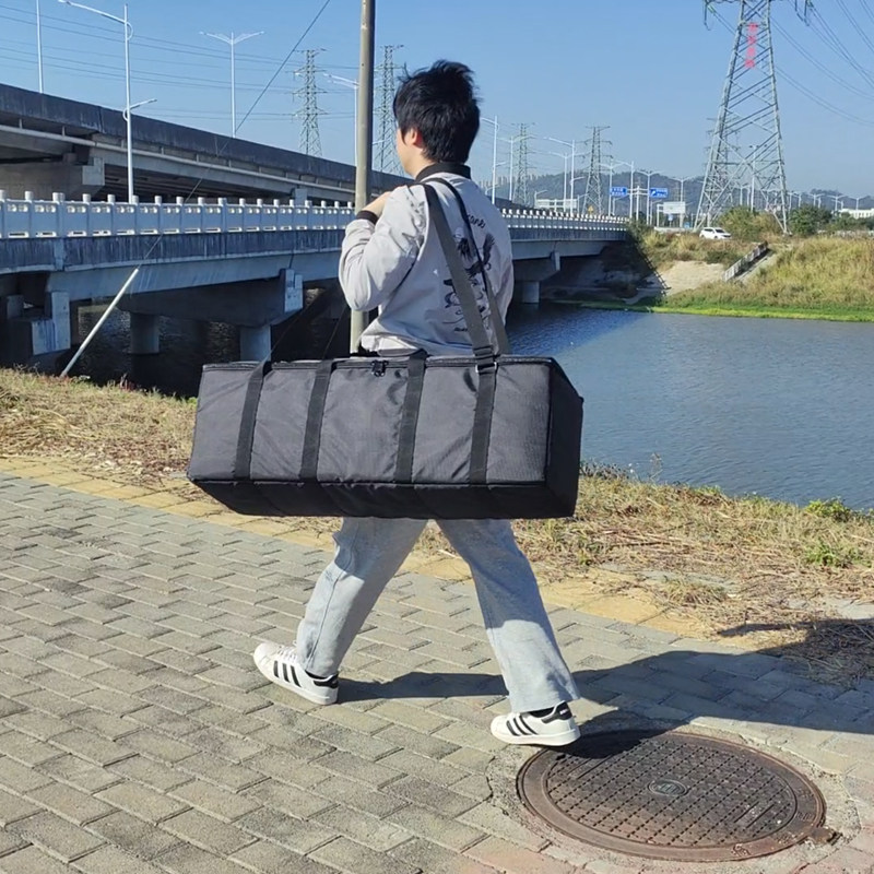 加厚加大三脚架包灯架罩伞摄影直播话筒支架音箱大容量收纳包