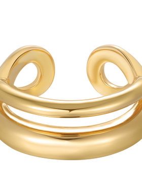 little joys莫比乌斯环开口戒指女无限的爱小众设计情侣简约指环