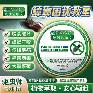 蟑螂一窝端 家用厨房蟑螂神器防蟑挂件一楼道强力驱赶灭蟑香熏