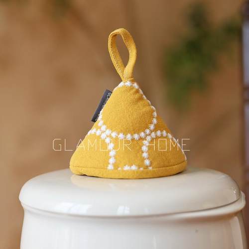 铃鼓刺绣隔热锅盖过耳朵防烫帽