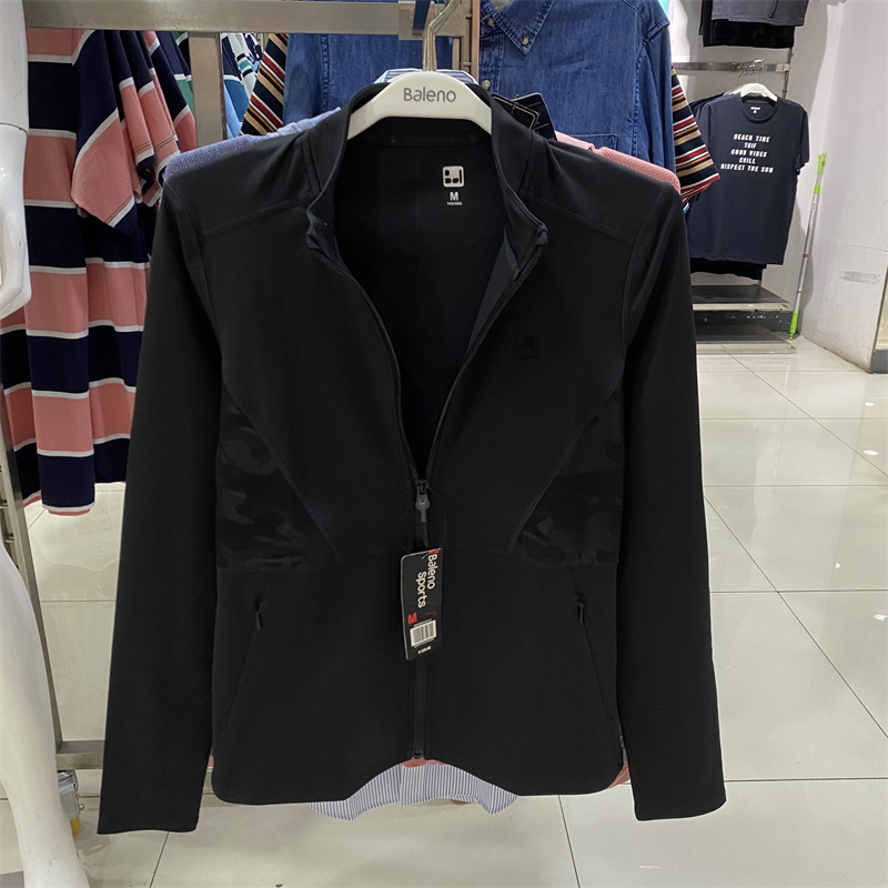 班尼路运动休闲连帽卫衣拉链外套