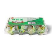 九只鸭65g 8枚咸鸭蛋正宗流油整箱红心多油熟盐蛋