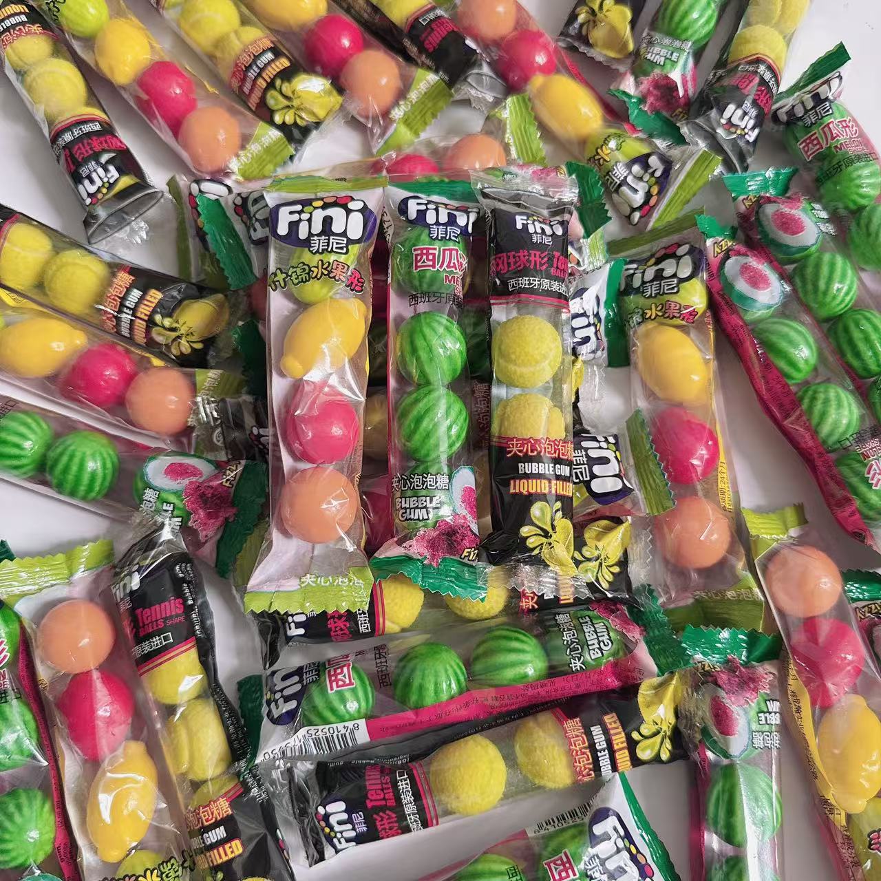西班牙进口Fini菲尼夹心泡泡糖