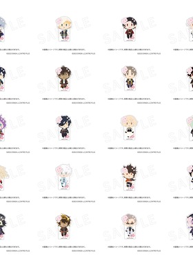 刀剑乱舞 大本丸博 御伴散步 亚克力块 第一部分DMM周边预定