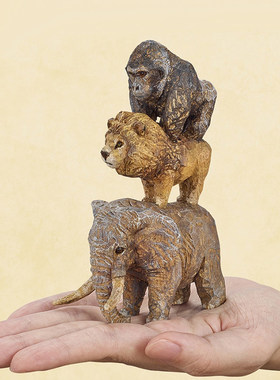 [预售定金] HASHIMOTO MIO动物雕刻造型摆件不包邮