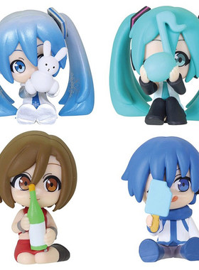 [预售定金]TTA多美 初音未来捉迷藏2 雪初音meko kaito摆件不包邮