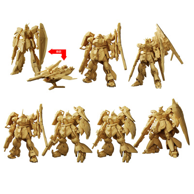 预售定金  GUNDAM ARTIFACT 6 牛高达沙扎比鹦鹉基拉德卡