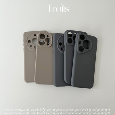 卵石灰色液态硅胶华为Pura70