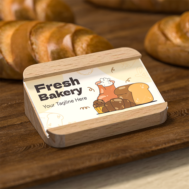 木制价格展示牌标价牌摆台亚克力小台卡台签高档实木质桌牌展示架商品标签牌桌面价签牌价格牌茶叶产品介绍牌