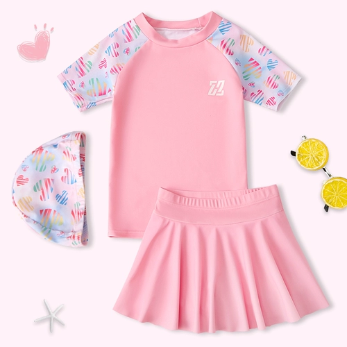 Детский летний раздельный купальник, подходит для подростков