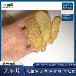 天麻片 四川优质高山切片天麻 普通种植天麻片非昭通天麻