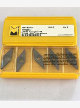 肯纳 数控刀片  VBMT160402LF VBMT160404LF KC5010  特价优势