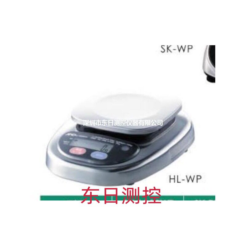 日本AND艾安得防尘防水桌面秤HL-300WP 1000 3000 HL-3000LWP原装