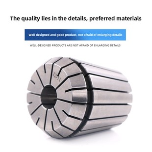 数控钻头铣刀卡盘Er16 10喷嘴高精度环夹雕刻机弹性桶夹