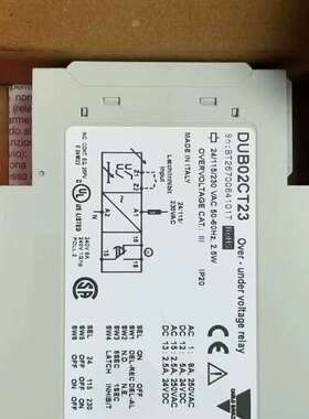 CARLO GAVAZZI继电器 DUB02CT23，意大利