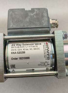 德国HWFB电磁阀，R-15 OSV-360