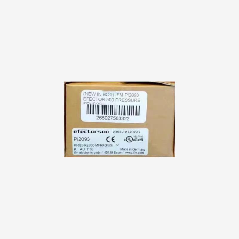 IFM PI2093 易福门全新压力传感器 PI-025-R