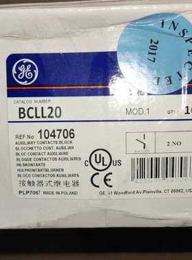 GE辅助触点BCLL20