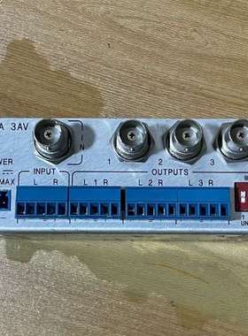 美国EXTRON MDA 3AV分配器1路输入3路输