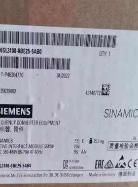 电抗器6SL3100-0BE21/23/25/28/3