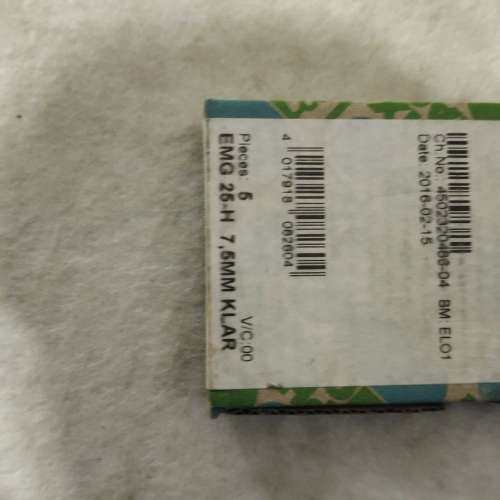 接线端子型号：EMG 25-H 7.5MM KLAR