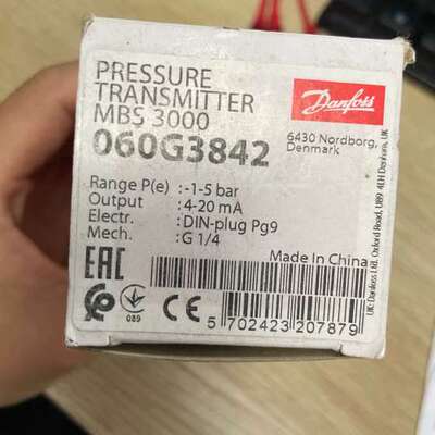 丹佛斯压力传感器060G3842原厂件议价