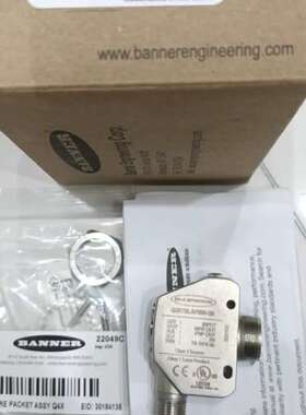 正品BANNER邦纳激光传感器Q4XTBLAF500-Q