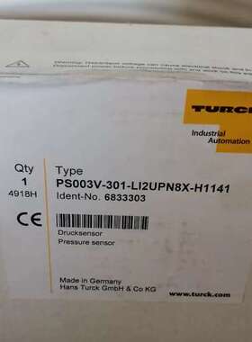 图尔克压力开关PS003V-301-LI2UPN8X-H11