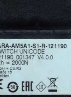 Euchner 121190 安士能安全开关 MGB-L2-