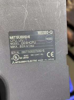 日本三菱正品MITSUBISHI Q06HCPU Q02HC