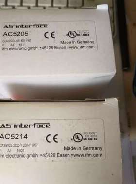 Ifm AC5214 易福门AS-I ClassicLi