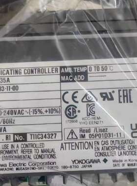 横河YOKOGAWA UT35A-003-11-00横河