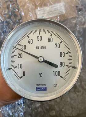 威卡双金属温度计A52.100、测量范围0-100度、未