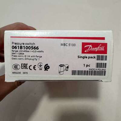 Danfoss丹佛斯压力开关MBC5100 061B1005