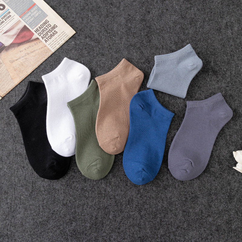 袜子男士低帮纯色春秋冬夏季船袜棉吸汗透气浅口短袜黑白潮彩色袜,女士内衣/男士内衣/家居服,短袜,淘宝优惠券,粉丝福利购,淘宝优惠卷