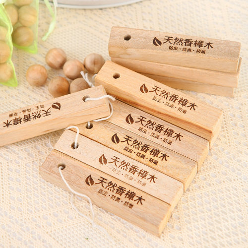 衣柜防霉防虫蛀天然香樟木条家用除味驱虫樟木球替樟脑丸樟木条