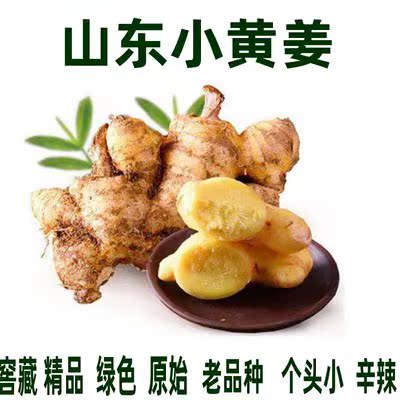 精品山东小黄姜新鲜月子5斤包邮