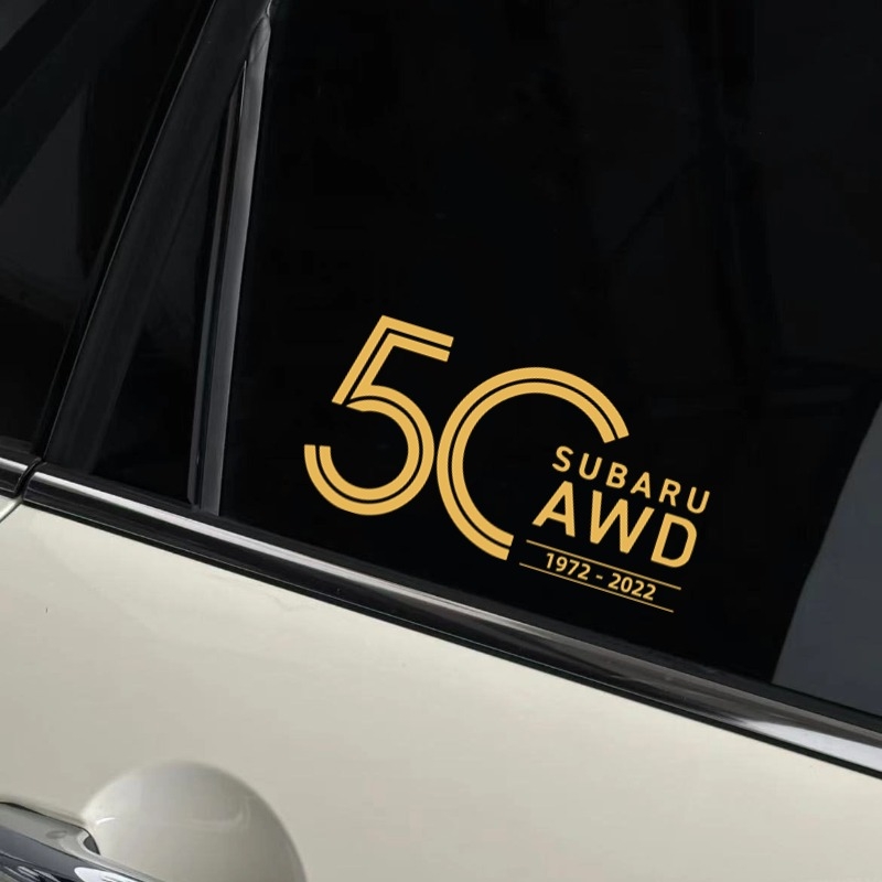 斯巴鲁AWD50周年纪念汽车