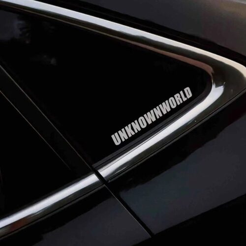 UNKNOWRLD汽车车贴国潮品