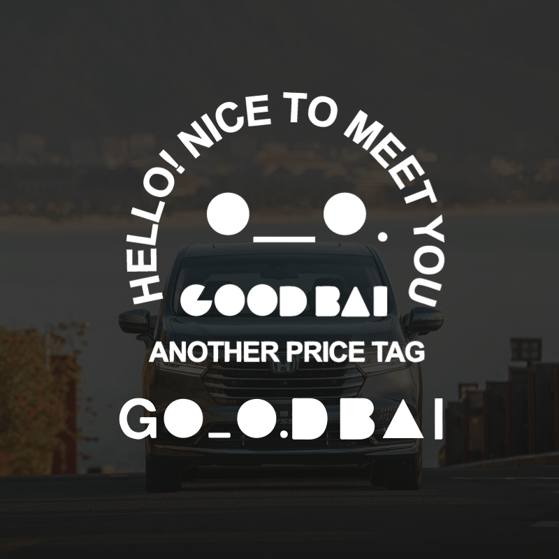 GOODBAI潮牌汽车车贴白敬