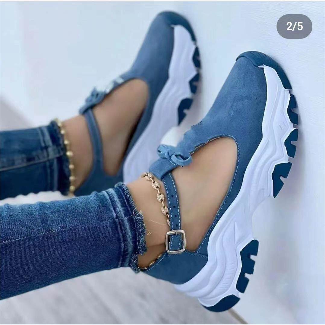 女大码43罗马单鞋凉鞋wom