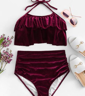 plus size swimwear monokini Swimsuit Women Bathing Suits2018