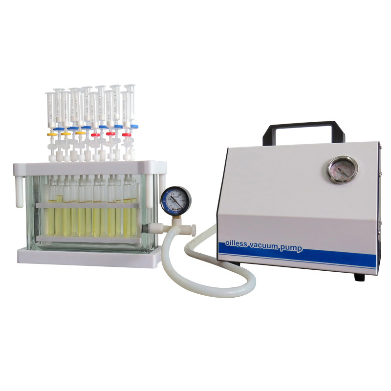 杰岛 固相萃取装置无油真空泵12位固相萃取仪24位固相萃取装置固相