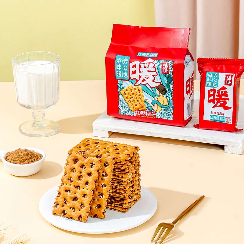 海玉缸炉饼蜂巢饼山西特产零食